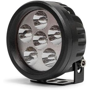 3.5 Inch Round LED Light | Universal Fitment | Flood Pattern | 1400 Lumens | Pedestal Mount | Sold Individually