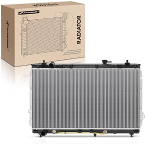 A-Premium Primary Engine Coolant Radiator Assembly with Transmission Oil Cooler Compatible with Kia Sedona 2011-2012 2014, 3.5L
