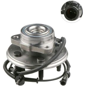 MOSTPLUS Wheel Bearing Hub Front Wheel Hub and Bearing Assembly 515050 Compatible for Aviator Mountaineer Explorer 4 Door with ABS 5 Lug