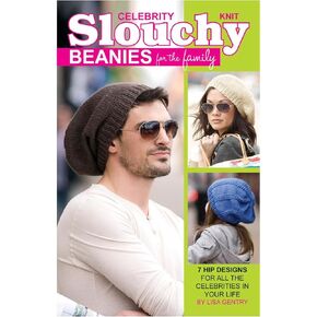 Leisure Arts-Knit Celebrity Slouchy Beanies
