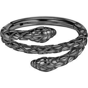 FANSING 316L Surgical Steel Snake Piercing Hoop for Conch Piercing