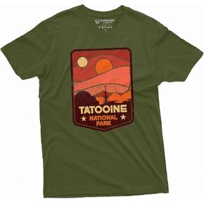 Tatooine Sunset T-Shirt Tatooine T-Shirt Popular Culture Shirt Tatooine National Park Shirt