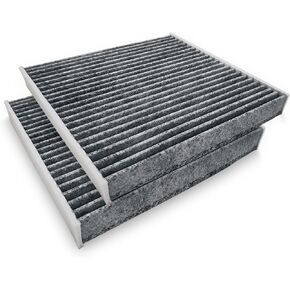2 PACK QTC819 CABIN AIR FILTER FOR Santa Fe (2013-2018), Santa Fe Sport (2013-2018),Santa Fe XL (2013-2019), CAPTIVA SPORT (2012-2015), EQUINOX (2010-2017), Azera (2012-2017),Optima (2011-2015)