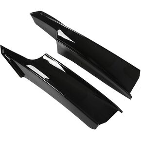 Bumper Spoiler,1 Pair Car Front Bumper Lip Splitter Corner Guard for 3 Series F30 F31 F3 320i 328i 330i 335i 340i M Sport 2012-2019(Glossy Black)