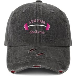 Hat Vintage Baseball Cap Funny Adjustable Dad-Hat Wash Cotton Denim Trucker Hats for Men Women