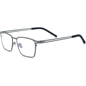 Pure Titanium Glasses Frame Men Square Eyeglasses Optical Eyewear F85779