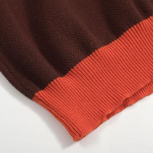 OXKnit Women's 1960s Retro Knit Short Sleeve T-Shirts, V-Neck Casual Knit Top in Kuwait