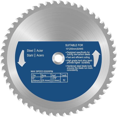 14 Inch Metal Steel Cutting Saw Blade,Replacement for Evolution 14 Inch Chop Saw Blade for Evolution S14CPS,S15CPS,S355MCS,S355CPS,S380CPS|Metal Cutting Saw,66Teeth Mild Steel Cermet Blade in Saudi Arabia