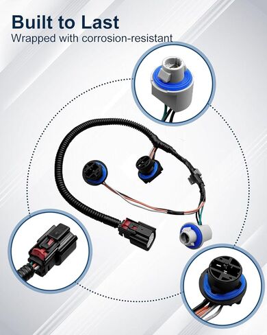 مجموعة أسلاك المصباح الخلفي مناسبة لسيارة شيفروليه كولورادو جي إم سي كانيون 2015-2022 استبدل 23126521، يسار أو يمين in Kuwait