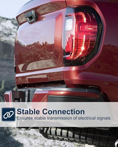 مجموعة أسلاك المصباح الخلفي مناسبة لسيارة شيفروليه كولورادو جي إم سي كانيون 2015-2022 استبدل 23126521، يسار أو يمين in Kuwait