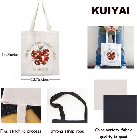 KUIYAI Teacher Appreciation Tote Bag Teacher Era Gift Teaching Gift Teacher Day Gift You Make The Whole Class Shimmer Handbag in Saudi Arabia