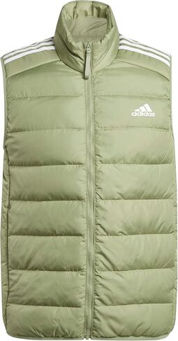 adidas Men's Essentials 3-Stripes Light Down Vest in Kuwait