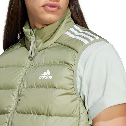 adidas Men's Essentials 3-Stripes Light Down Vest in Kuwait