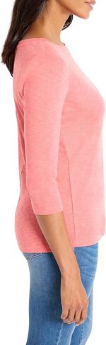 NIC+ZOE Women's 3/4 Sleeve Boat Tee in Kuwait