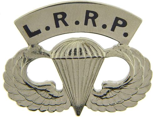 United States Army L.R.R.P. 1.5" Lapel Pin in Saudi Arabia