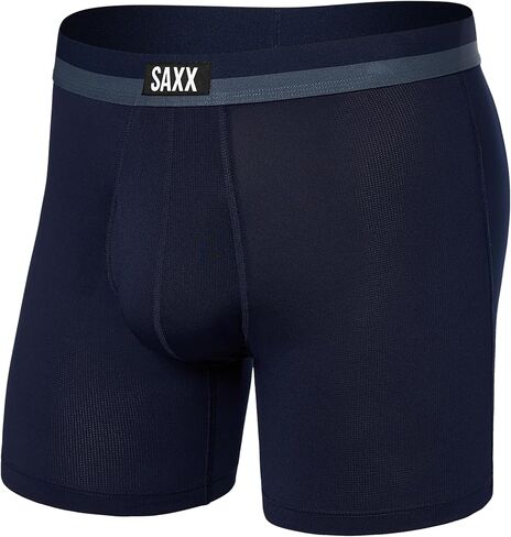SAXX Underwear Co. Men's Sport Mesh Boxer Brief Fly With Built-In Pouch Support, Core in Kuwait