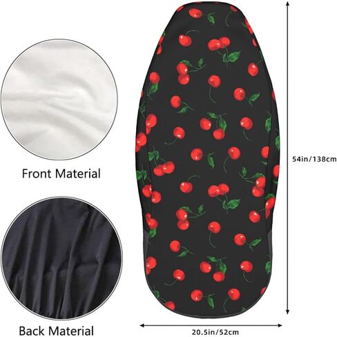 Dujiea Colorful Dog Cat Paw Print Car Front Seat Covers 2 Pcs Universal Auto Seat Covers Front Seats Only, Vehicle Bucket Seat Protectors Fit for Most Car SUV Sedan and Truck in Kuwait