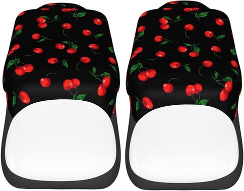 Dujiea Colorful Dog Cat Paw Print Car Front Seat Covers 2 Pcs Universal Auto Seat Covers Front Seats Only, Vehicle Bucket Seat Protectors Fit for Most Car SUV Sedan and Truck in Kuwait