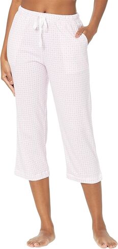 Karen Neuburger Women's Petite Berry Kiss Short Sleeve Girlfriend Capris Pj in Saudi Arabia