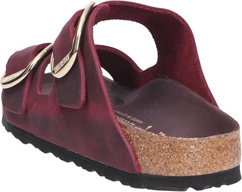 Birkenstock Arizona Split Narrow Unisex Shoes Size 5, Color: Patent Neon Pink/White in Saudi Arabia