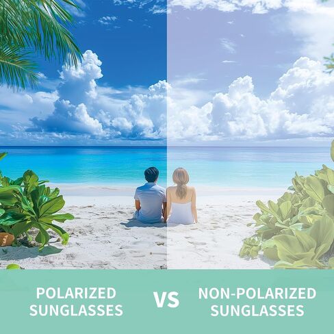 Classic Retro Browline Premium Polarized Sunglasses for Men and Women - Black Polarized Lens with Black Frame and Gold Trim with Premium Travel Case - UV Protection in Saudi Arabia