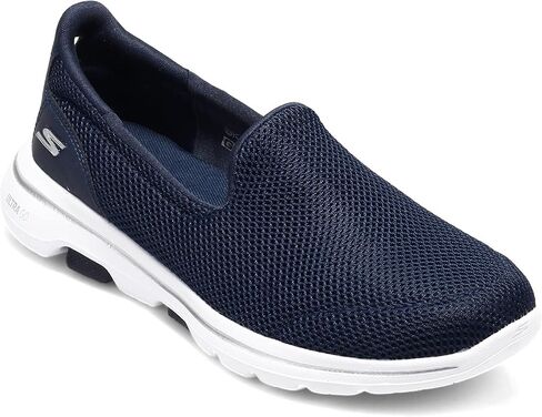 حذاء رياضي نسائي من Skechers Go Walk 5، رمادي - 8 M US in Saudi Arabia