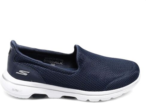 حذاء رياضي نسائي من Skechers Go Walk 5، رمادي - 8 M US in Saudi Arabia