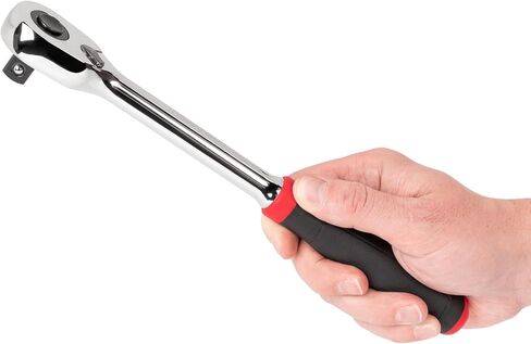 TEKTON 1/2 Inch Drive x 10-1/2 Inch Quick-Release Comfort Grip Ratchet | SRH12210 in Kuwait