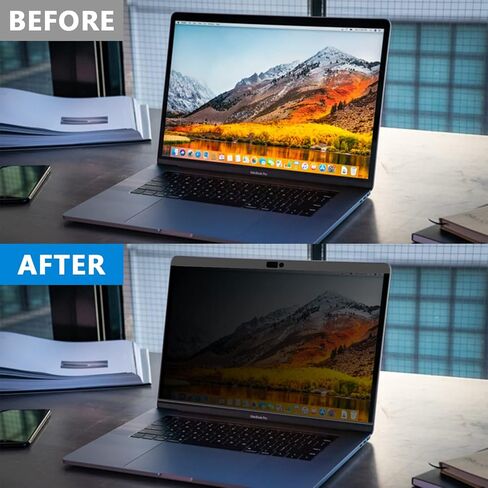 واقي شاشة للخصوصية لجهاز MacBook Pro مقاس 14 بوصة (2021-2023، M1، M2)، فلتر شاشة للخصوصية قابل للإزالة لجهاز MacBook Pro الجديد مقاس 14.2 بوصة M1 Pro / M1 Max (A2442/A2779)، مضاد للتجسس/مضاد للضوء الأزرق in Kuwait