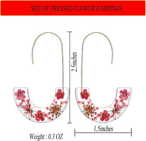Acrylic Earrings Statement Tortoise Hoop Earrings Resin Wire Drop Dangle Earrings Fashion Jewelry For Women in Kuwait