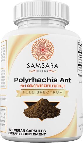 Polyrhachis Black Ant Extract Powder - 20:1 Concentrated Extract (8oz/227g) in Saudi Arabia