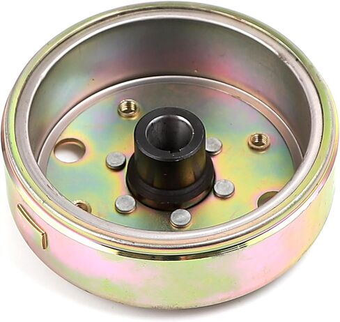 Mokuo GY6 50CC مغناطيس دولاب الموازنة الدوار 8 لفائف متوافق مع GY6 50cc الصيني 4-السكتة الدماغية 139QMA 139QMB محرك سكوتر الدراجات النارية ATV Go Kart in Kuwait