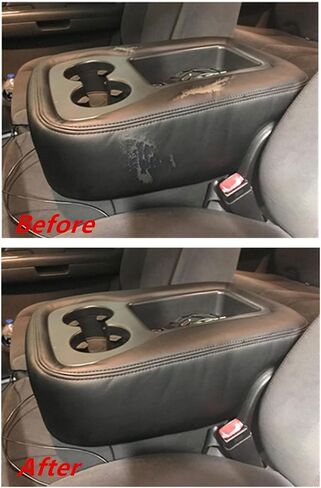 غطاء مقعد جلدي لمسند الذراع متوافق مع Chevy Silverado GMC Yukon Sierra 2007 2008 2009 2010 2011 2012 2013 2014 (الجزء الجلدي فقط) غطاء وحدة التحكم المركزية الجلدية in Kuwait