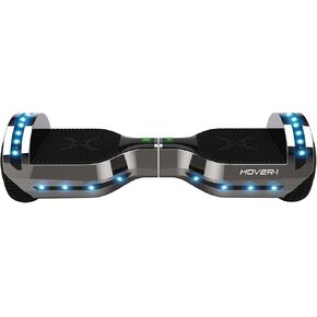 Hover-1 Chrome Electric Hoverboard | 6MPH Top Speed, 6 Mile Range, 4.5HR Full-Charge, Built-In Bluetooth Speaker, Rider Modes: Beginner to Expert in Kuwait