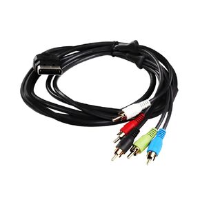 Component HD AV Cable, Composite AV Audio Video Cable Compatible with Microsoft Xbox 360 HD Component Cable with Analog Audio (8FT)