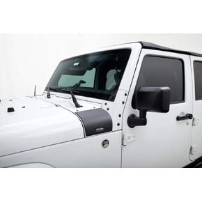 Bushwacker Trail Armor Rear Corner Covers | 2-Piece Set, Black, Textured Finish | 14084 | Fits 2018 - 2024 Jeep Wrangler JL Rubicon / Sahara / Sport / Sport S in Kuwait