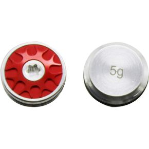 2Pcs Golf Putter Weights 5/10/15/20/25/30/35g Compatible with Odyssey Stroke Lab Series Putter Head (Red)