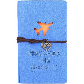 co2CREA Travel Case Replacement for Yoto Audio Card Portfolio Case - Holds up to 180 Yoto Cards - Designed to Hold Yoto Player Audio Cards（Blue）