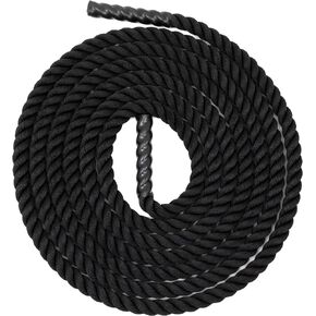 Champion Sports Heavy Training Rope: Rhino Poly Strength & Conditioning Heavy Gym Battle Ropes - Cardio, Cross Training, Weight Training & Crossfit