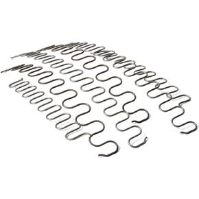 Zig zag furniture and auto upholstery oil tempered sinuous springs 9 Gauge, 10 foot length roll made in the USA