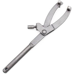 QISF Adjustable Spanner Wrench Magneto Fly Wheel Clutch Hub Tool, Fan Clutch Removal Tool for Scooter Motorcycle Accessories