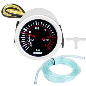 Turbo Gauge kit,Turbo Boost Gauge, 2" Car Universal Turbo Boost Gauge 12V LED Digital Turbo Boost Gauge PSI Turbo Boost Gauge Meter