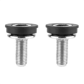8mm Bike Hex Crank arm Fixing Bolt Screw with Caps for Bicycle Square Hole Crankset Bottom Bracket, Suntour Prowheel and More