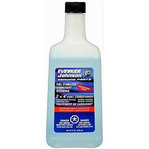 Johnson/Evinrude/OMC 2+4 Fuel Conditioner 32oz Qt Gas Stabilizer 0766210 766210