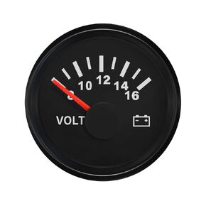 ELING Voltmeter Voltage Gauge 24V 16-32V 52mm(2") with Backlight for Car Boat Truck RV