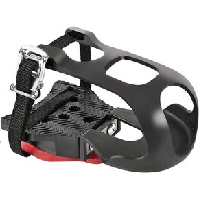 Toe Clips Cage Bike Pedals Adapter & Converter Compatible with Peloton