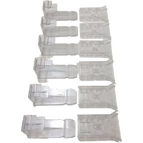 مشابك التحكم في العصا (6 مجموعات من إمالة العصا). تصميم نموذج طويل من Graber ولكنه يناسب معظم العلامات التجارية للستائر الرأسية للستائر الأفقية المصنوعة من الخشب/الخشب الاصطناعي مقاس 2 بوصة. تصميم مخفي غير مرئي. in Kuwait