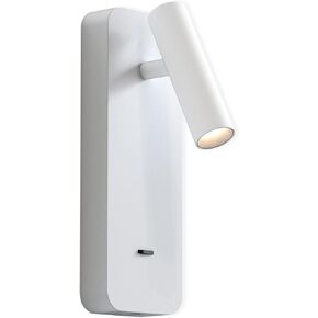 Astro Enna Surface USB Indoor Reading Light (Matt White) - Dry Rated - High Power LED Lamp, Designed in Britain - 1058163-3 Years Guarantee