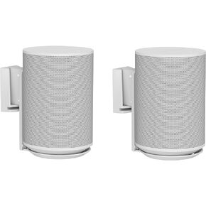 ynVISION.DESIGN Adjustable Wall Mount Compatible with Sonos ERA 100 Speaker - White 2 Pack