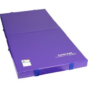 Tumbl Trak Junior Practice Mat, 3'x6'x4", Crash Mat for Gymnastics and Cheer, Landing Mat for Gymnastics Training